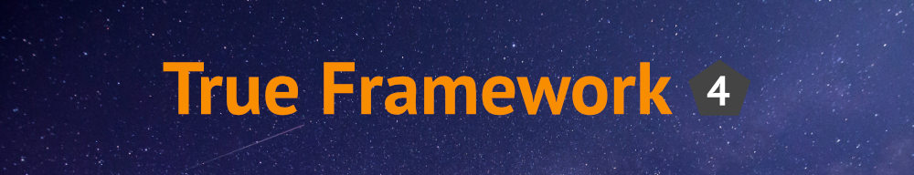 Trueframework 4.1